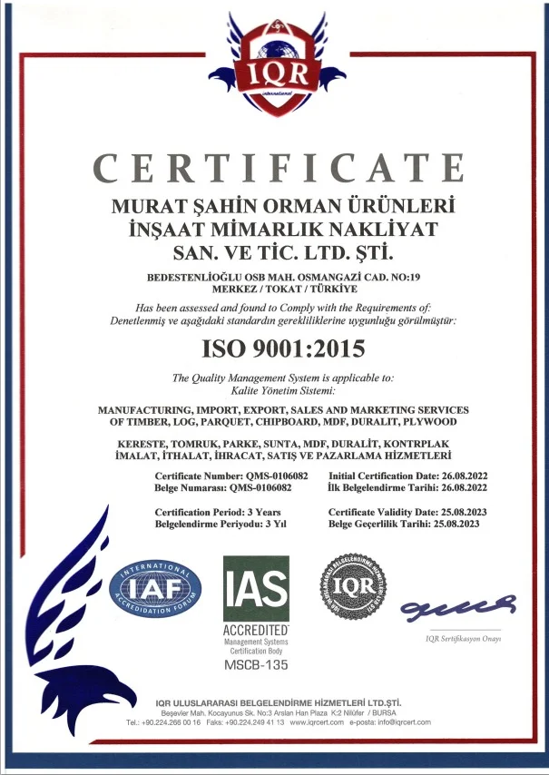 ISO 9001:2015